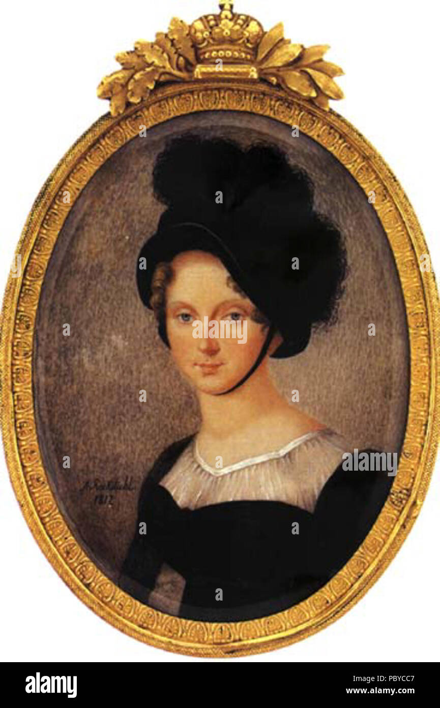 184 Elizaveta Alexeevna by Rockstuhl (1817, GTG) Stock Photo