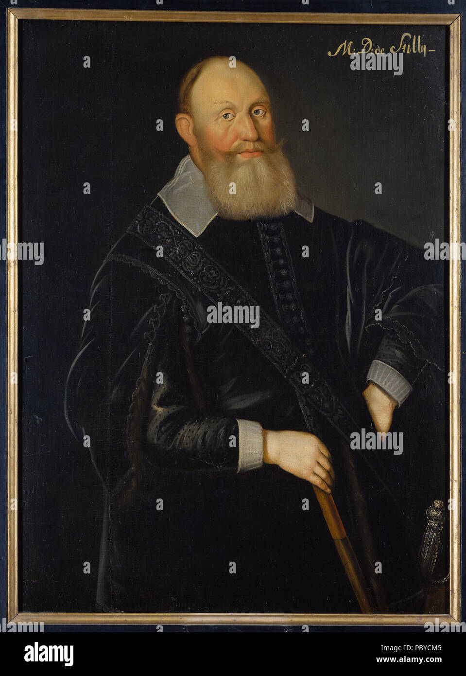 17 Carl Carlsson Gyllenhielm, 1574-1670 (Jacob Heinrich Elbfas) - Nationalmuseum - 15163 Stock Photo