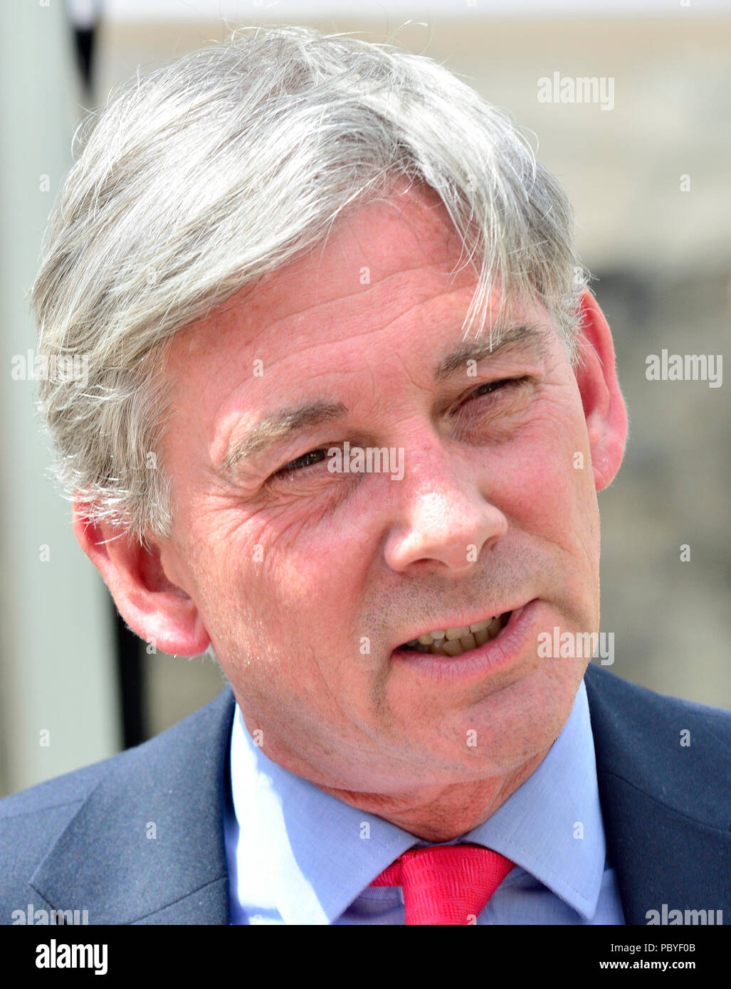 Scottish labour party leader richard leonard hires stock photography