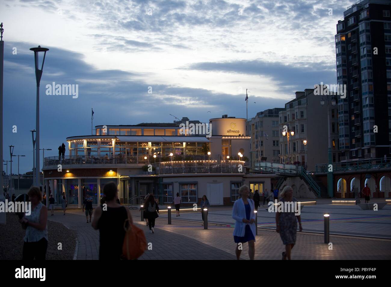 Brighton Seafront summer 2018 Stock Photo Alamy