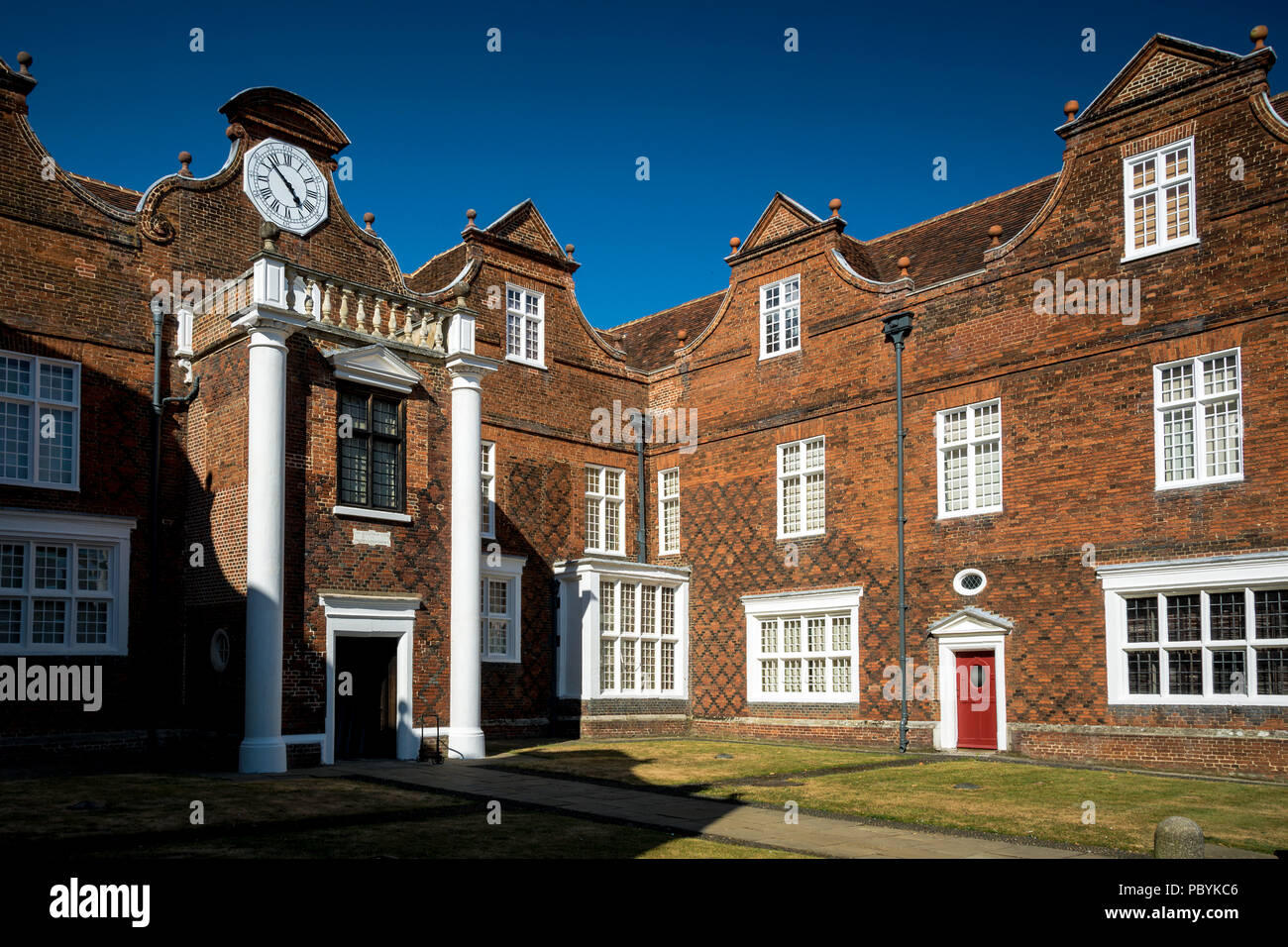 Christchurch Mansion in grounds of park in Ipswich Suffolk Stock Photo