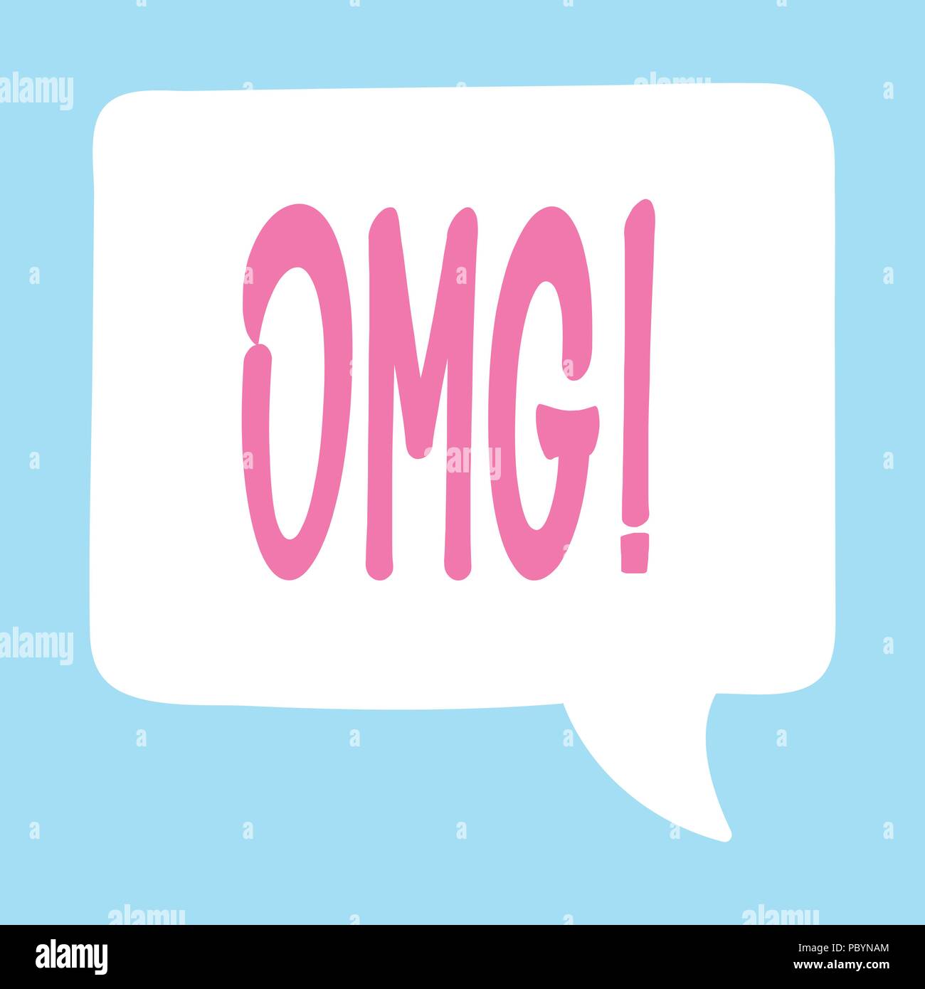 Chat bubbles design with typography vector Stock Vector Image &amp; Art - Alamy
