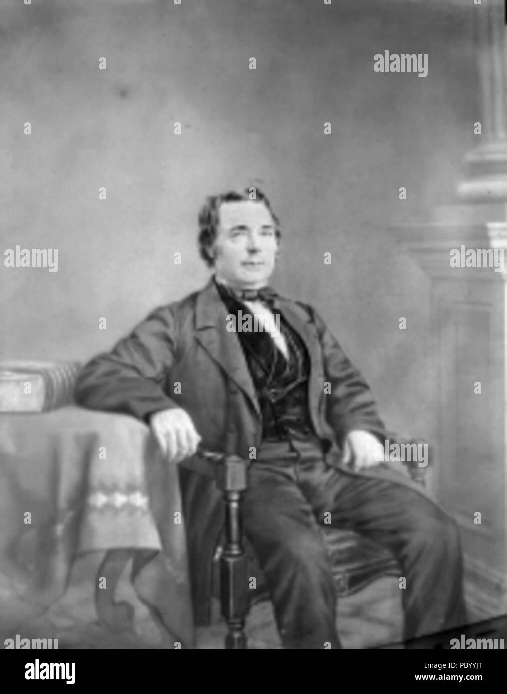 273 Henry E. Steinway - oil portrait Stock Photo