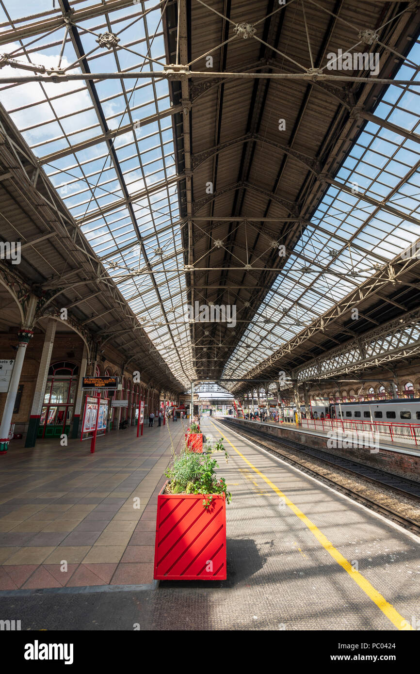 Preston rail station Stock Photo Alamy