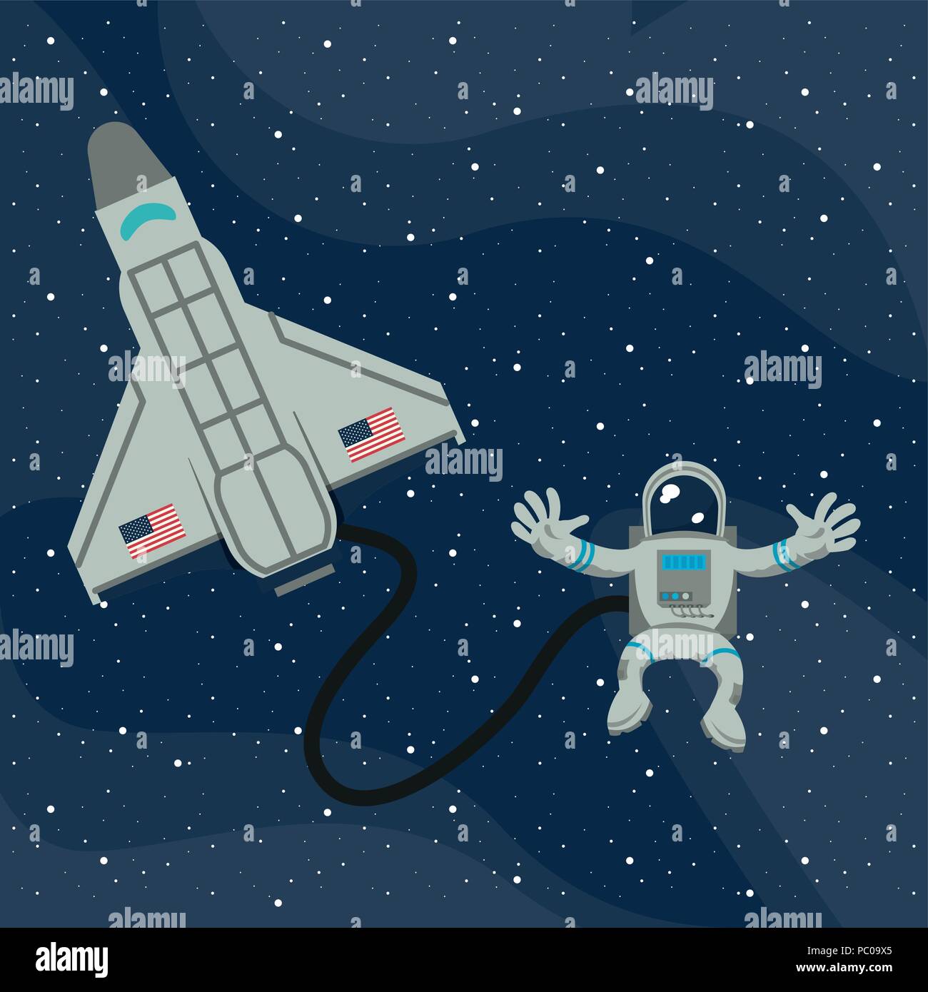 space shuttle graphic design