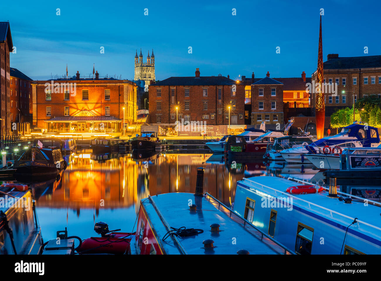 Gloucester Docks, Gloucester, England, United Kingdom, Europe Stock ...