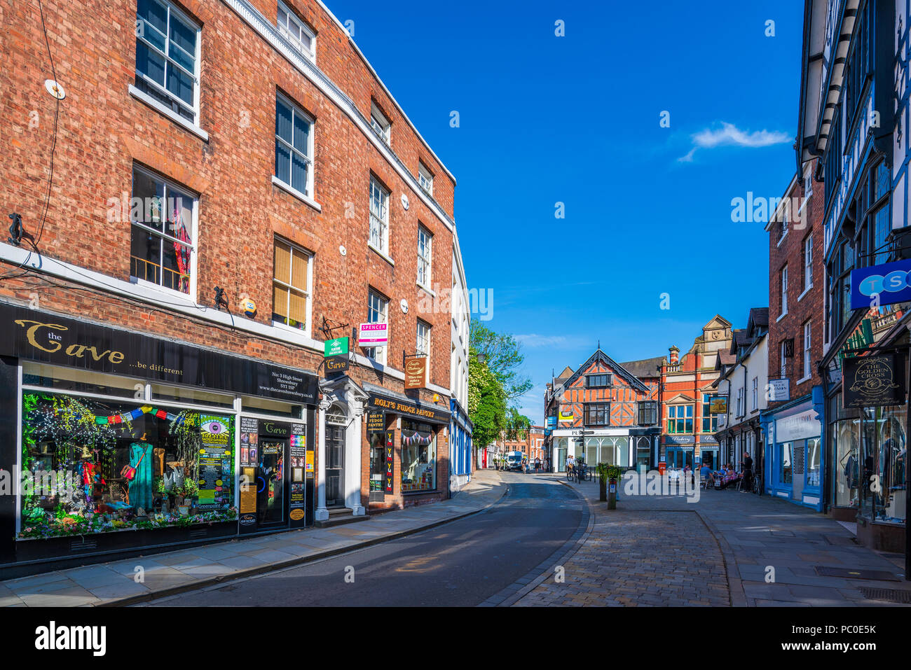 Shrewsbury, Shropshire, England, United Kingdom, Europe Stock Photo Alamy