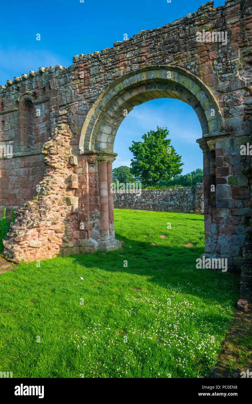 White Ladies Priory, Boscobel, Shropshire, England, United Kingdom, Europe Stock Photo