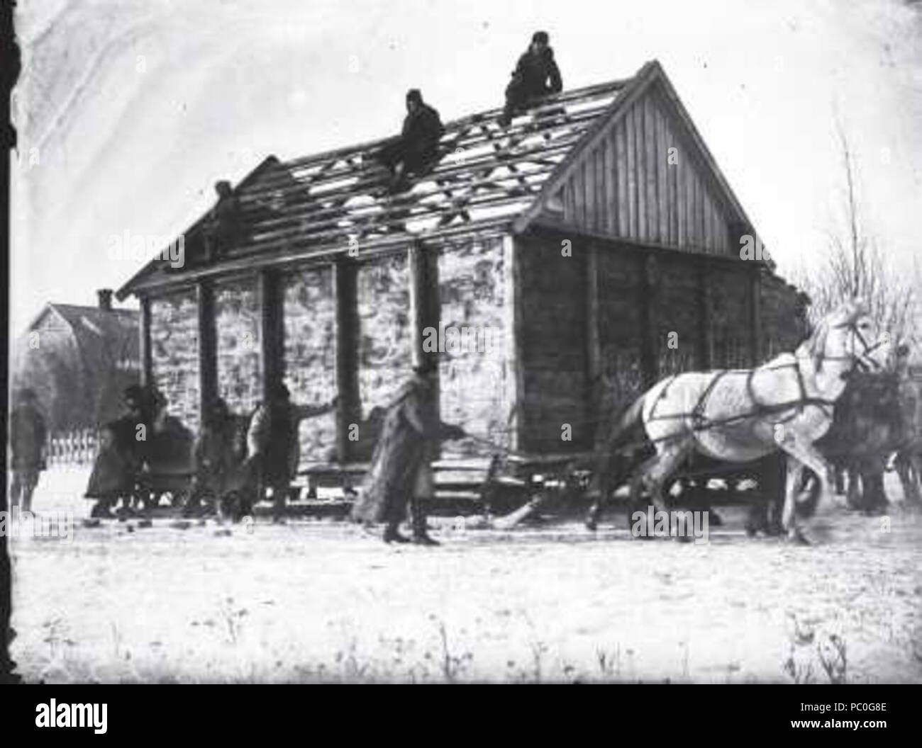 342 Kladovuju raskulachennogo krestjanina donetska oblast kulak 1930 Stock Photo