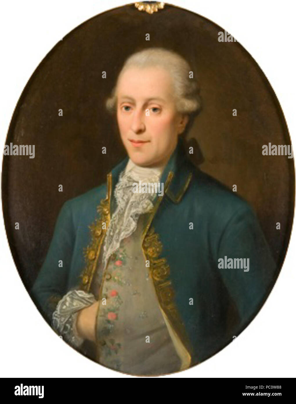 73 Portrait of Johan van den Brandeler (1756-1820) C80 Stock Photo