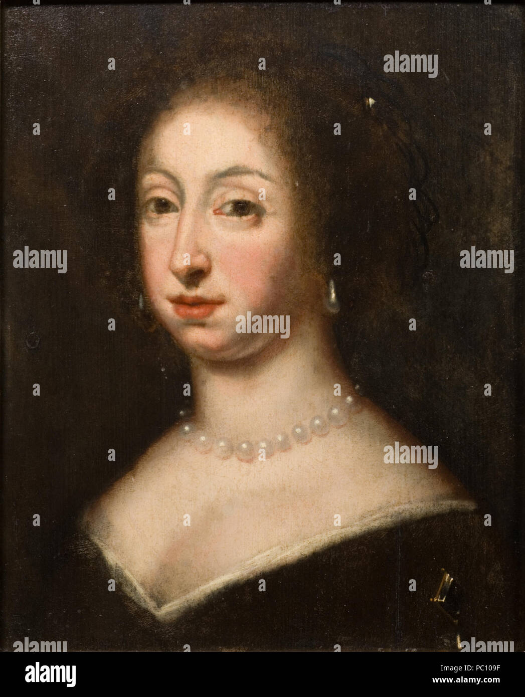 41 Hedvig Eleonora (1636-1715), prinsessa av Holstein-Gottorp, drottning av Sverige - Nationalmuseum - 39468 Stock Photo