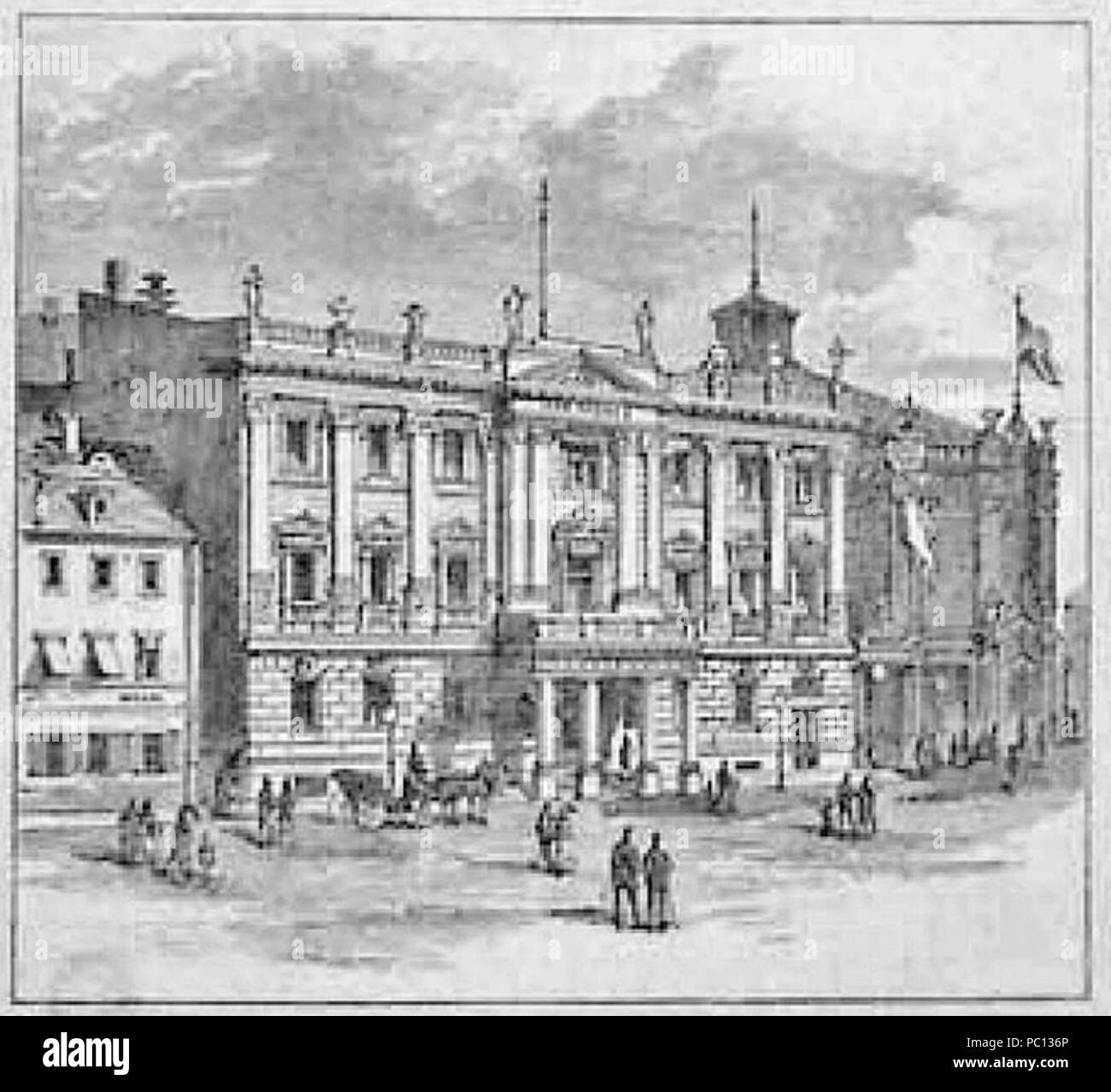 Concert hall leipzig 19th century hi-res stock photography and images ...