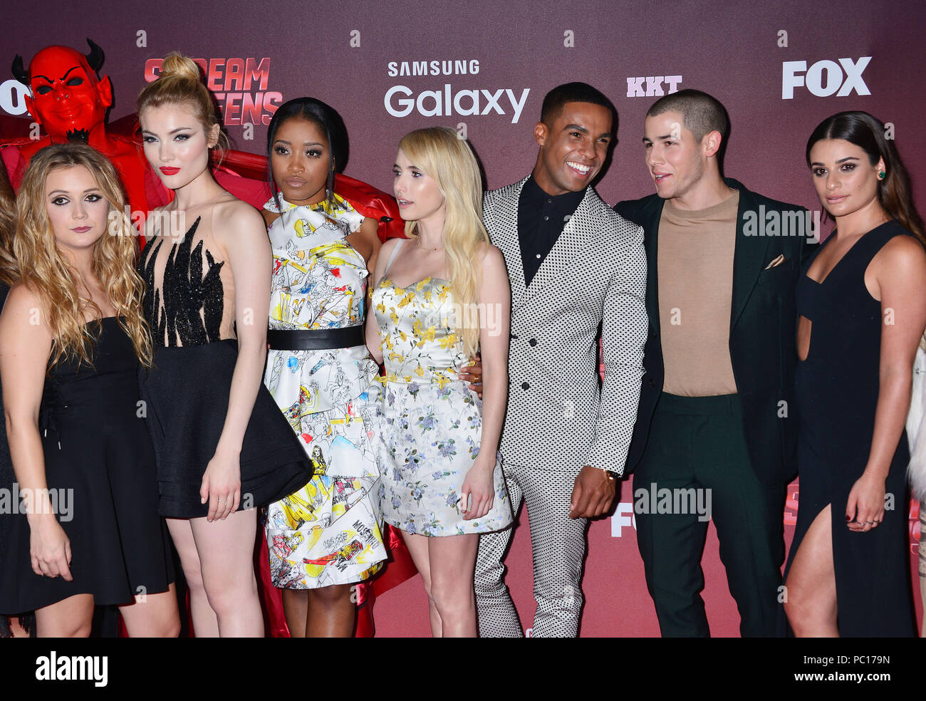 Scream queens cast 173 red carpet event hi-res stock photography and