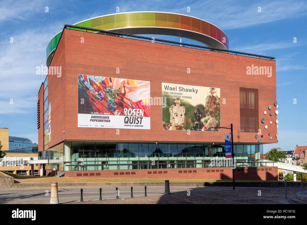 rhus Art Museum Aros rhus Denmark Stock Photo Alamy