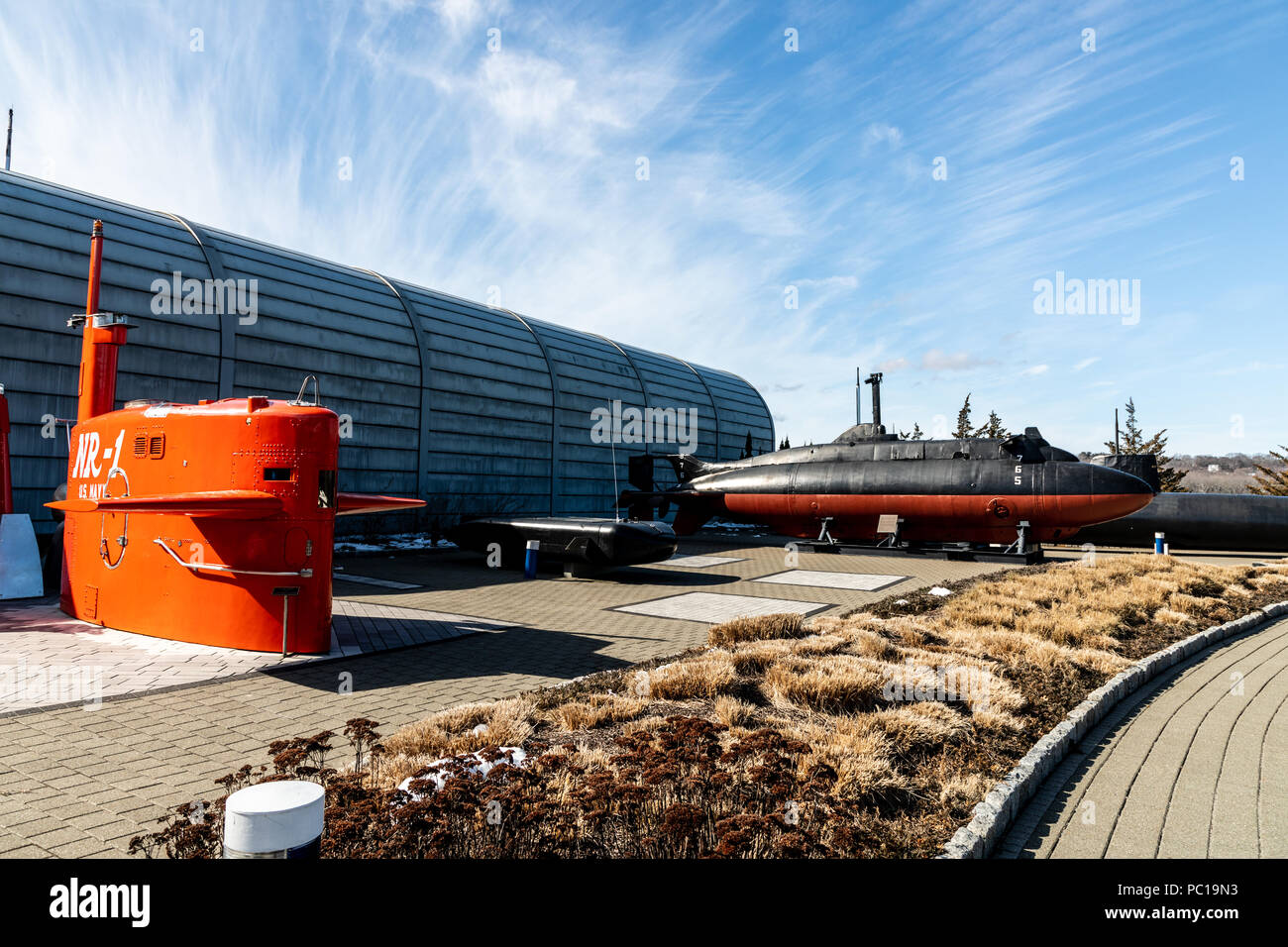 Submarine Naval History, USS Nautilus, Museum Establish 1955 Stock