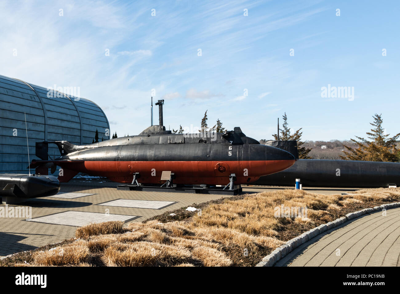 Submarine Naval History, USS Nautilus, Museum Establish 1955 Stock