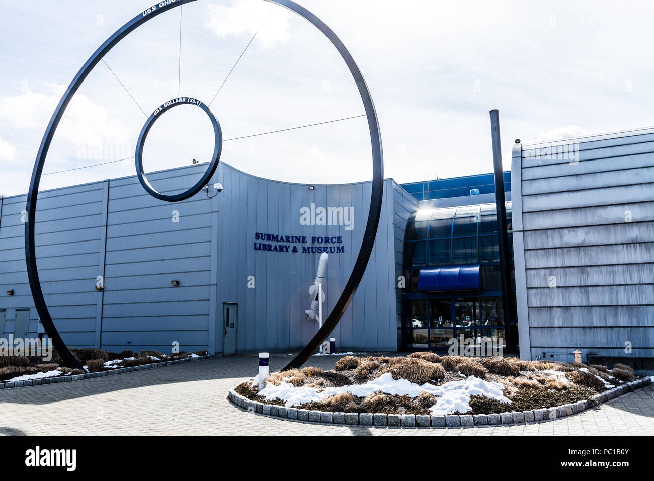 Submarine Naval History, USS Nautilus, Museum Establish 1955 Stock