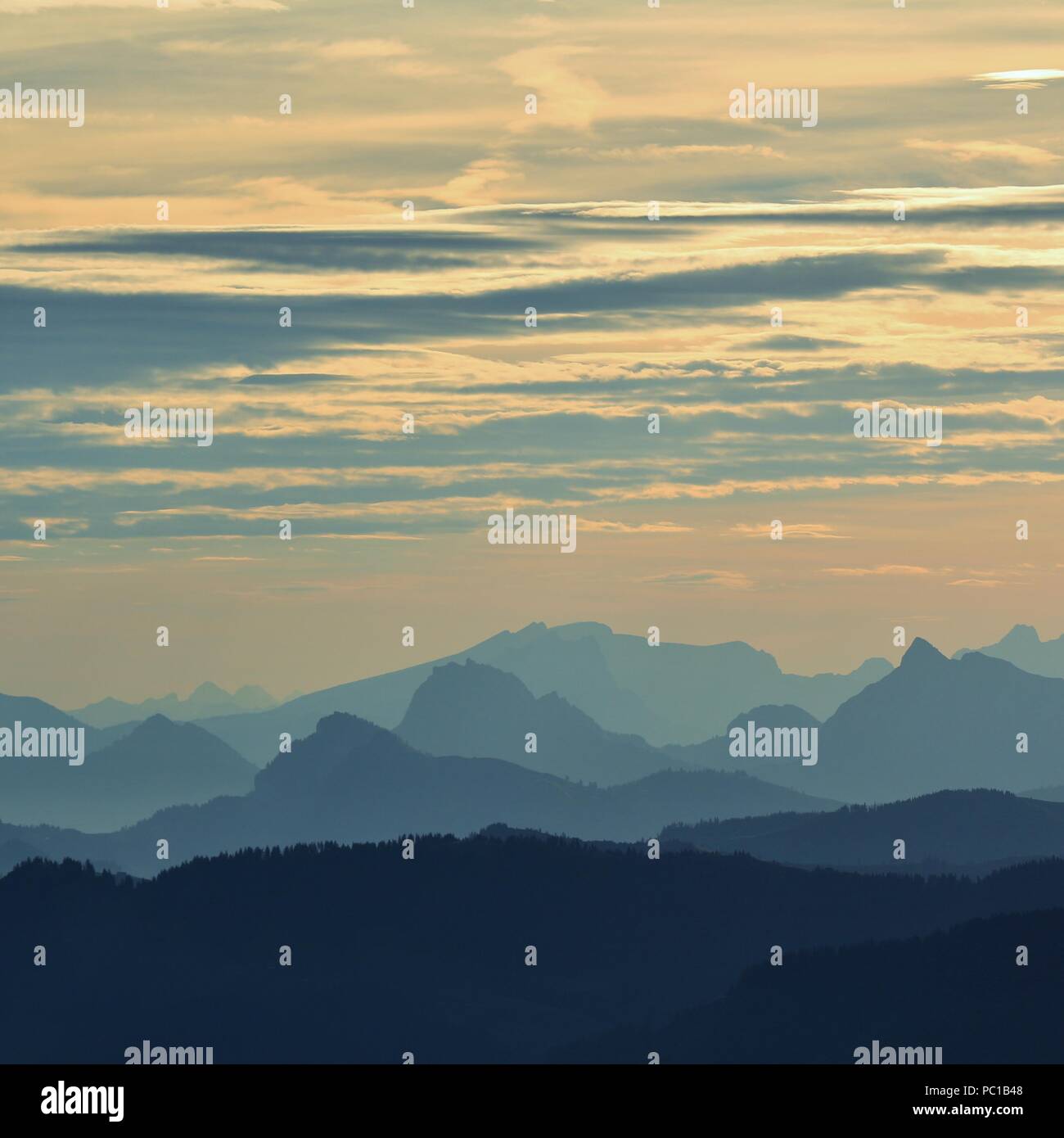 Beautiful mountain ranges seen hi-res stock photography and images - Alamy