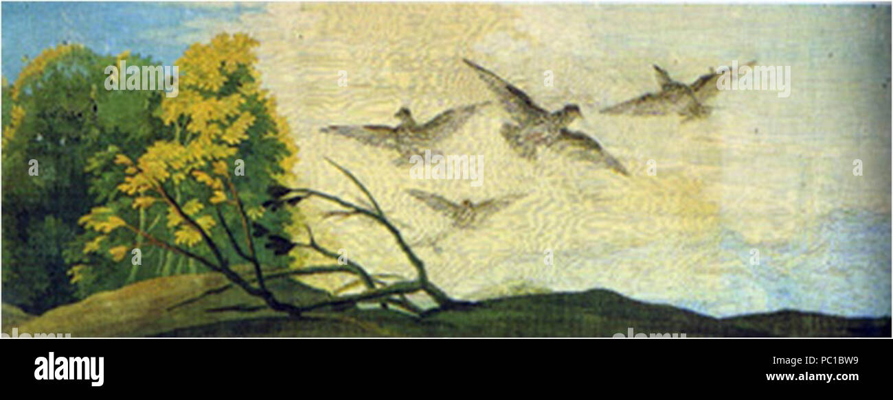 464 Pajaros volando (Goya) Stock Photo