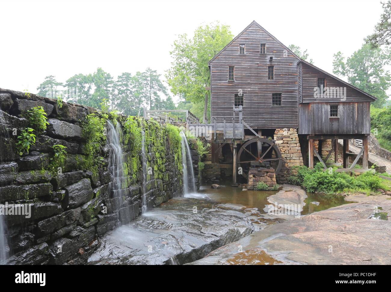 Historic Yates Mill County Park, Raleigh,NC Stock Photo Alamy