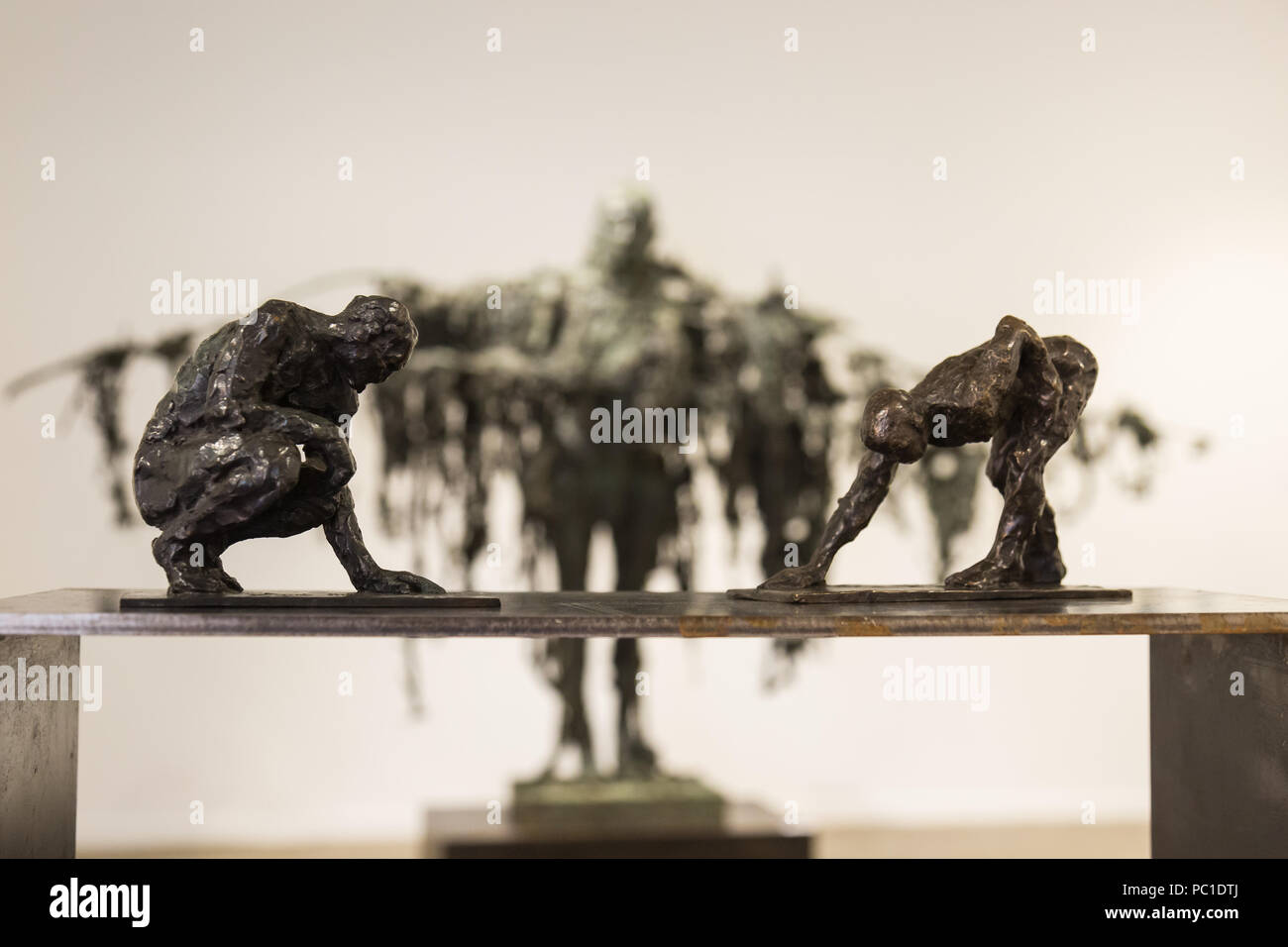 Laurence Edwards launches his sculpture exhibition at Mary Place Gallery, Sydney. A varied