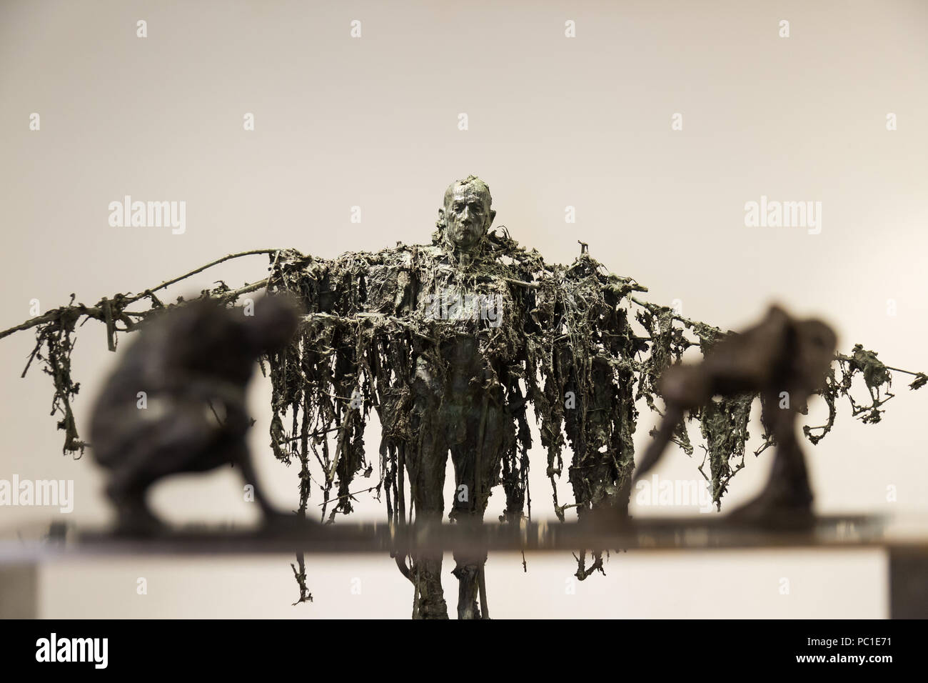 Laurence Edwards launches his sculpture exhibition at Mary Place Gallery, Sydney. A varied