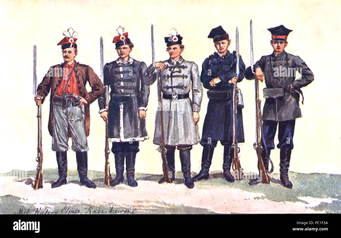 491 Polish insurgents of the January Uprising 1863 4 Stock Photo