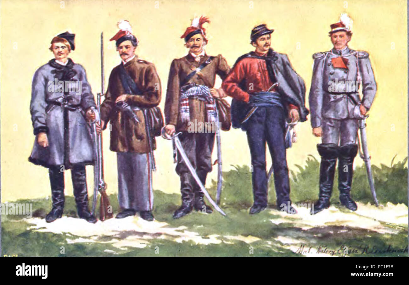 491 Polish insurgents of the January Uprising 1863 3 Stock Photo