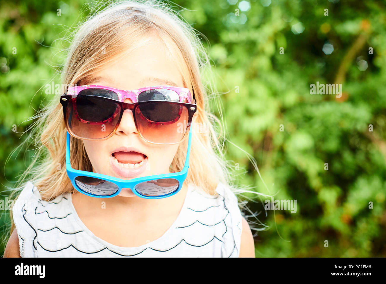 Cute girl sales with sunglass