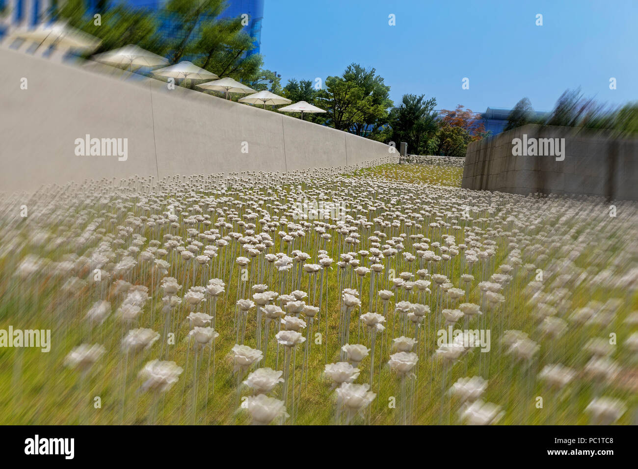 Dongdaemun History and Culture Park Stock Photo