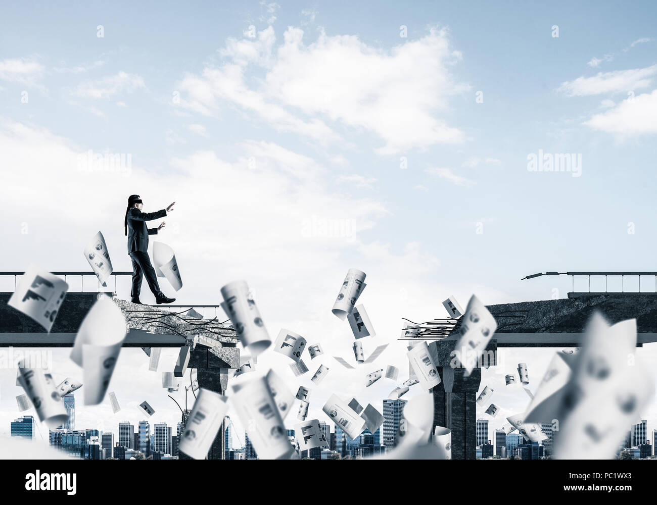 Hidden risks and dangers concept Stock Photo - Alamy