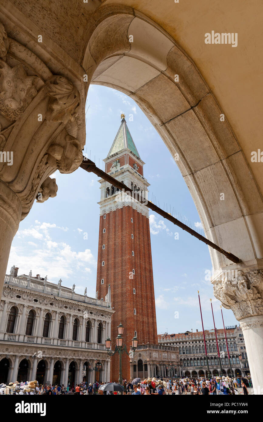 National Library of St Mark's, Venice Stock Photo