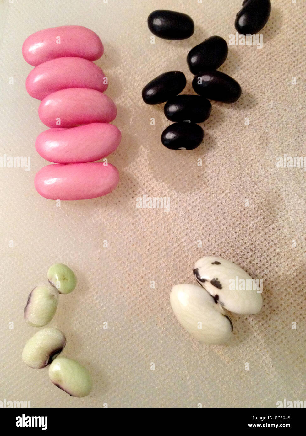 Variety of dry beans Stock Photo Alamy