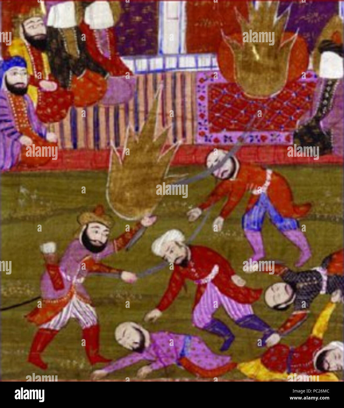405 Massaker an den Banu Quraiza Stock Photo - Alamy