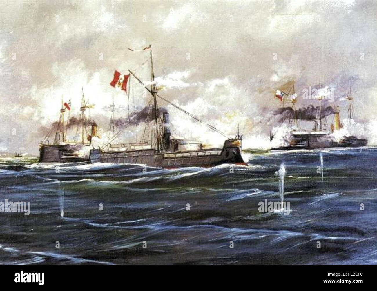 Battle of angamos hi-res stock photography and images - Alamy