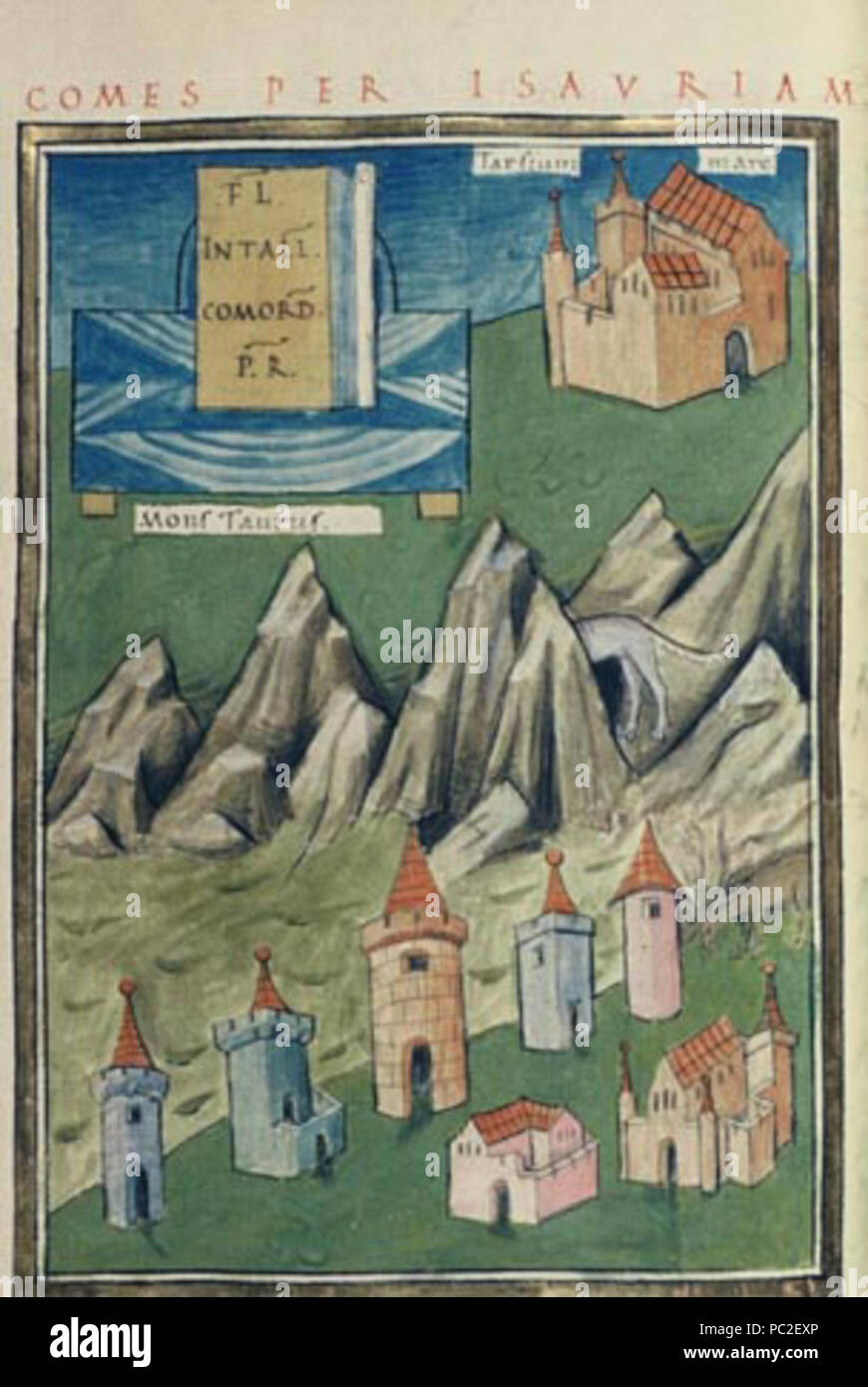 449 Notitia Dignitatum Comes per Isauriam Stock Photo Alamy