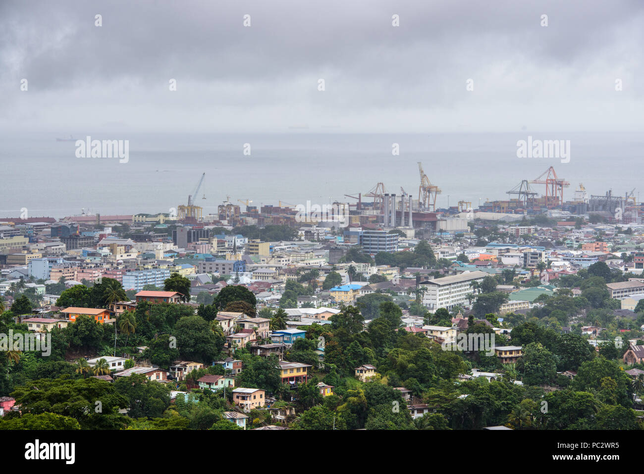 Port of spain trinidad skyline hires stock photography and images Alamy