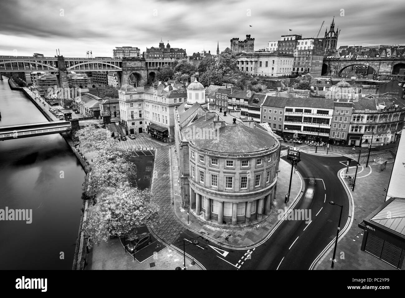 Riverside tyne buildings Black and White Stock Photos & Images - Alamy