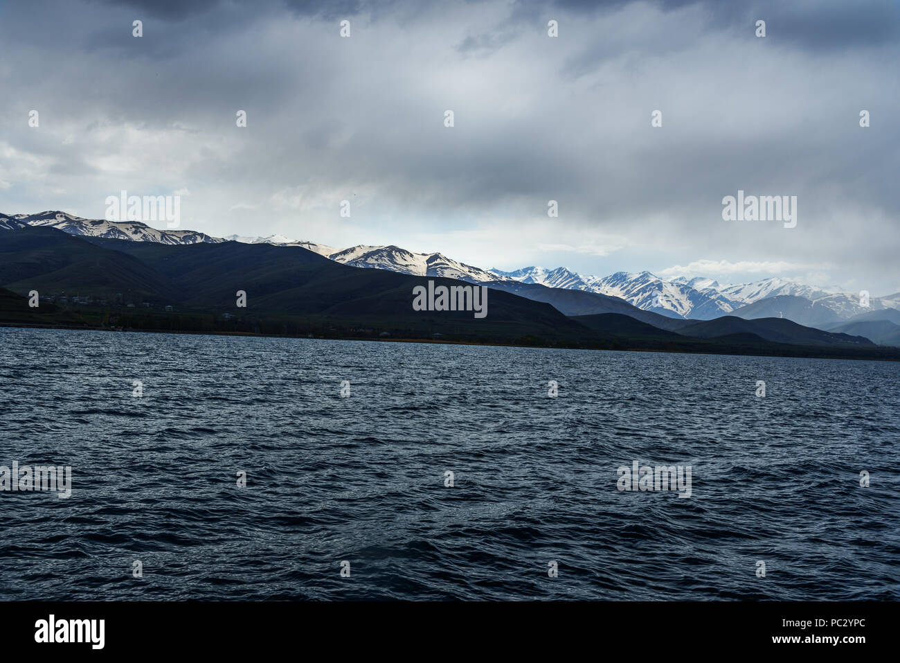Van lake is saline soda lake in Turkey Stock Photo Alamy