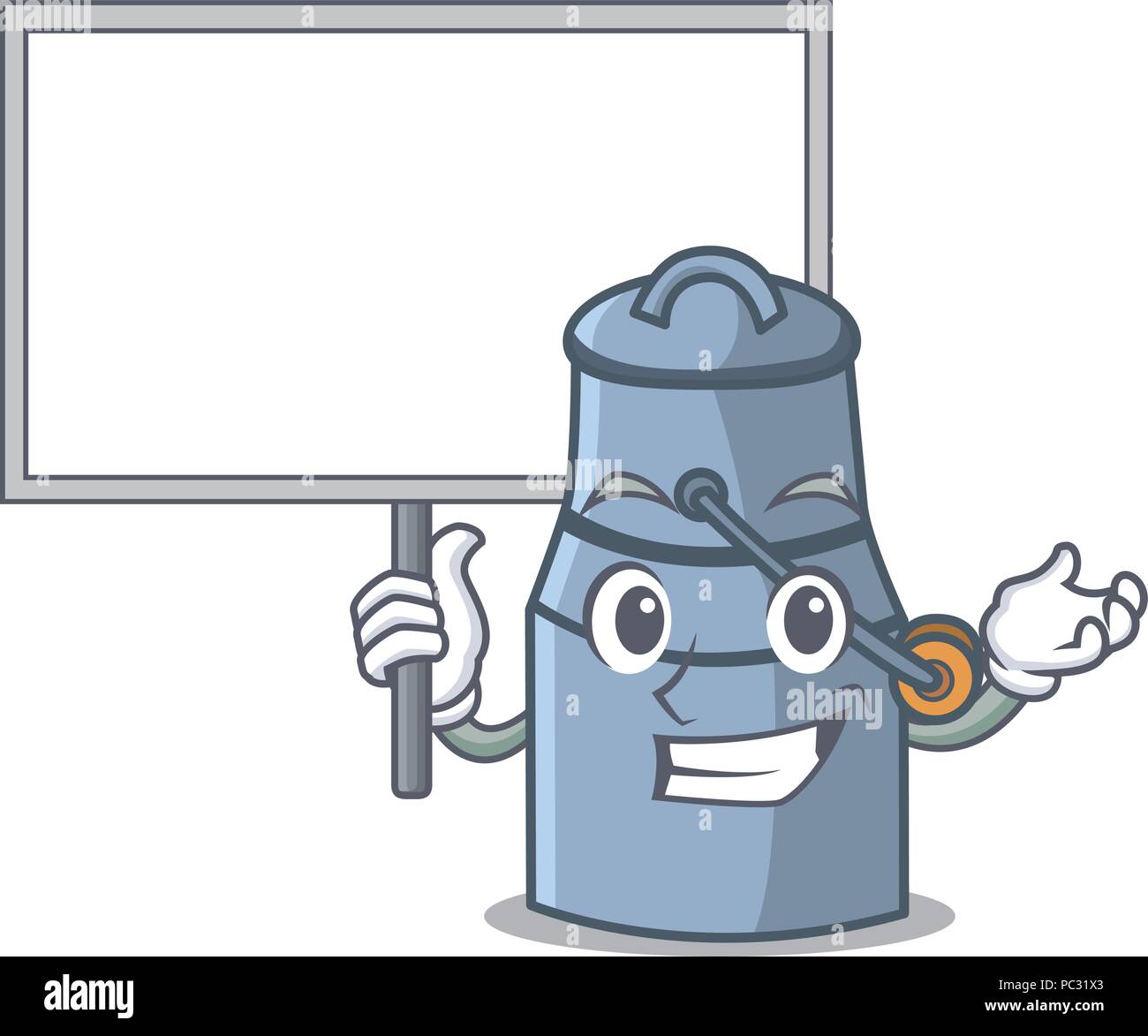 Bring board milk can character cartoon Stock Vector Image & Art - Alamy