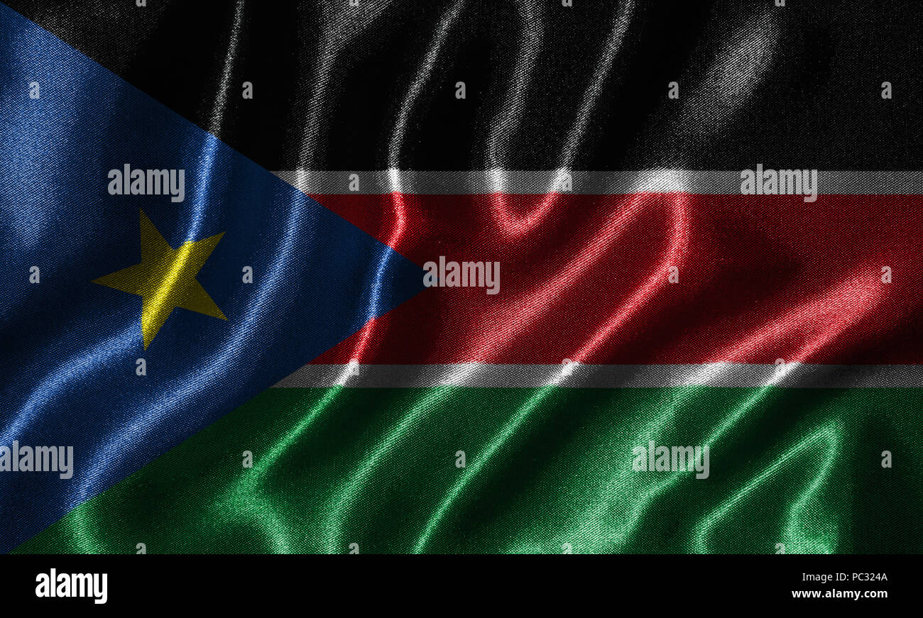 South sudan flag hi-res stock photography and images - Alamy