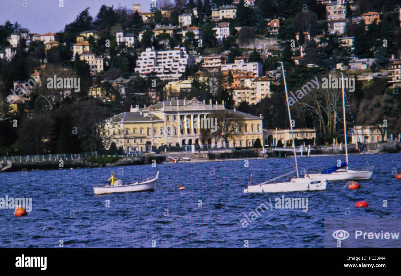Alamy Test preview image of Lake Como in Italy Stock Photo