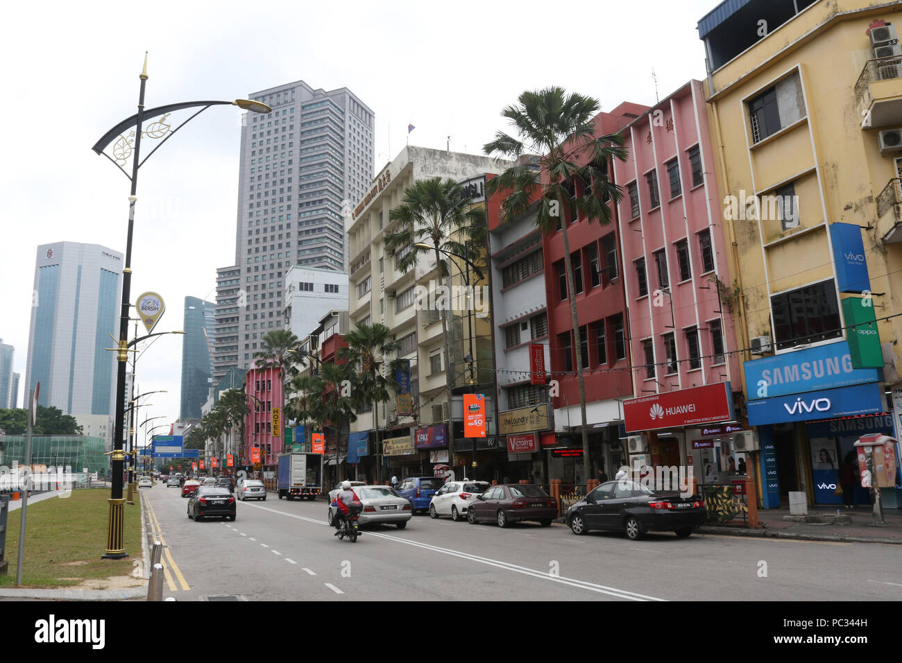 Jalan Wong Ah Fook, Johor Bahru, Malaysia Stock Photo - Alamy
