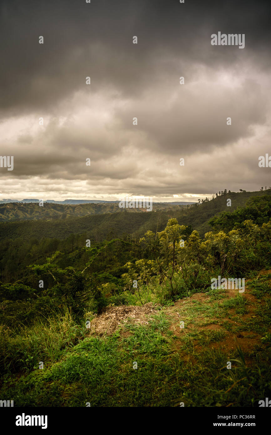 Valley of Thousand Hills Stock Photo Alamy