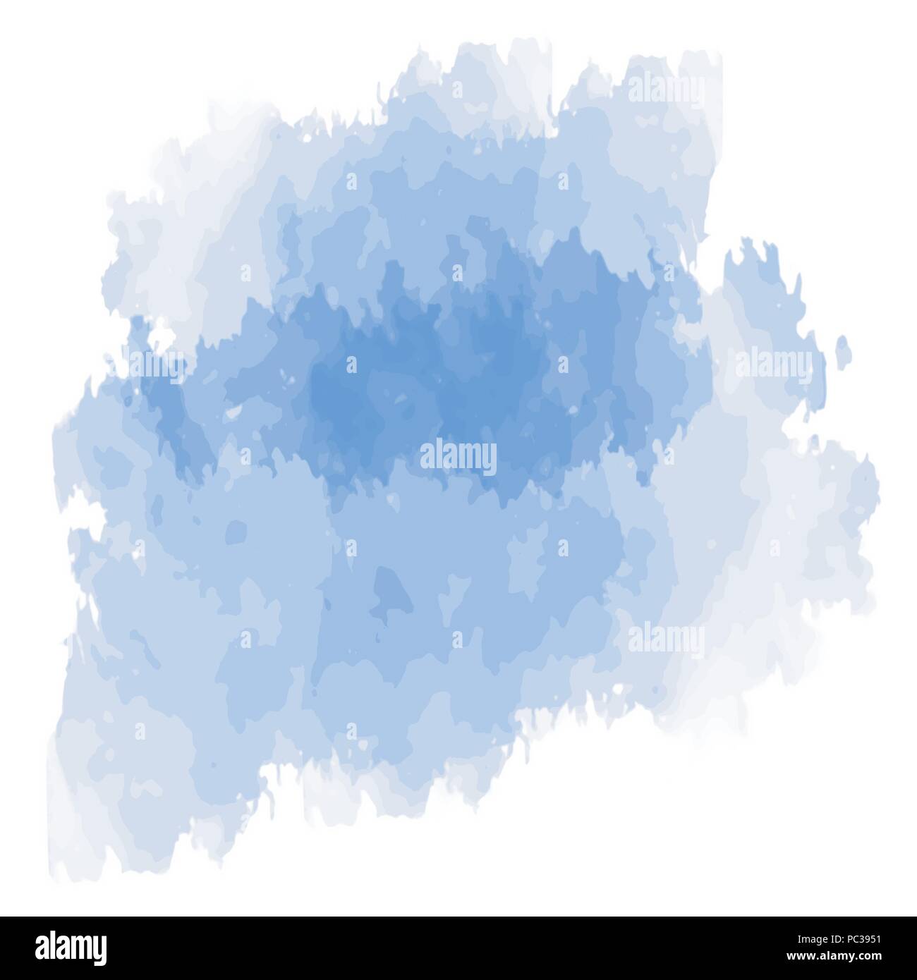 Watercolor splash blue hi-res stock photography and images - Alamy