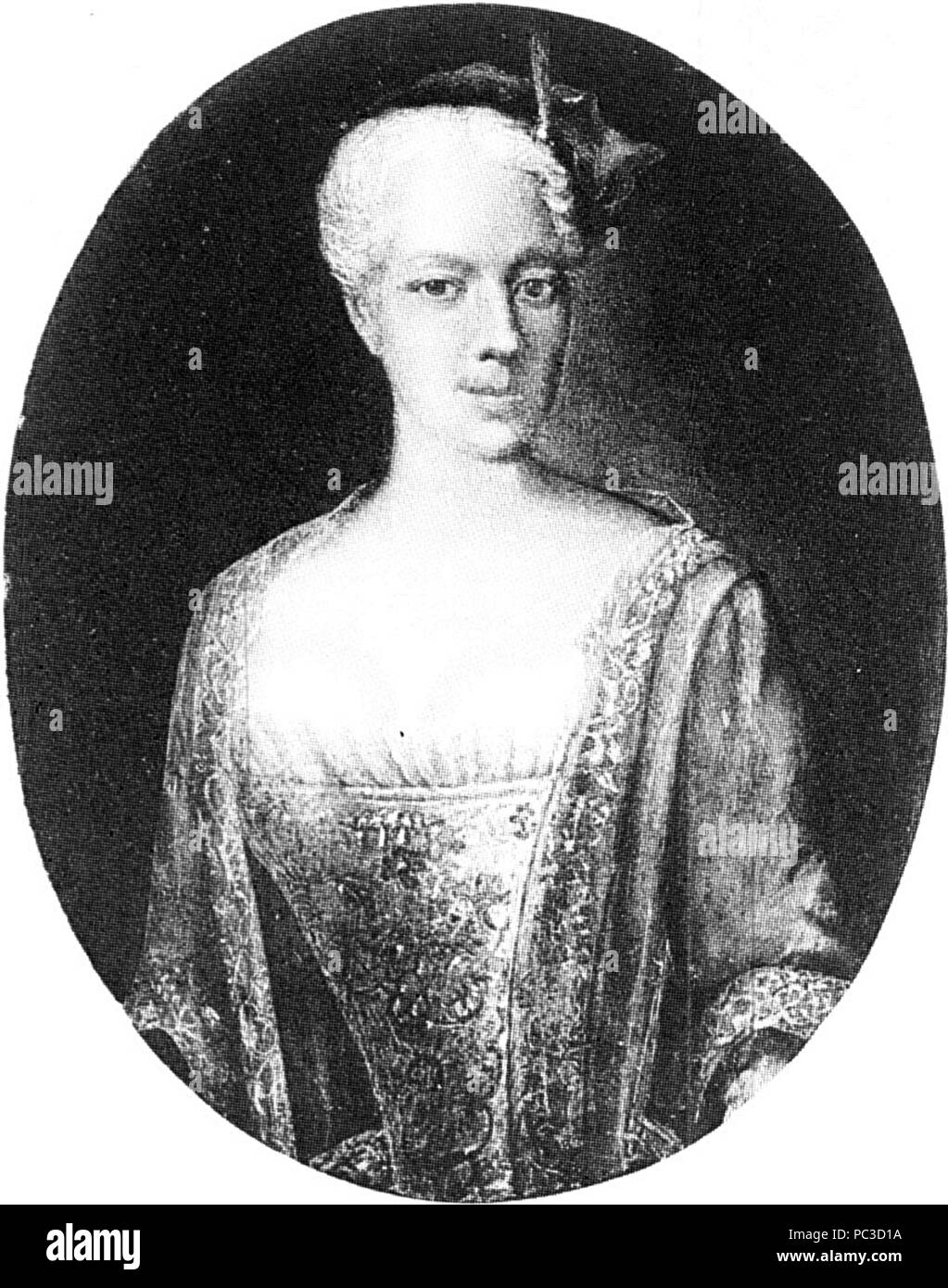 506 Puttkamer, Esther von (1697-1760)-2 Stock Photo