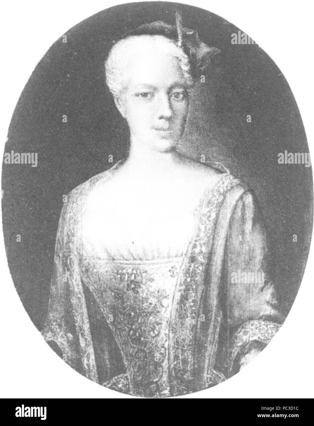 506 Puttkamer, Esther von (1697-1760) Stock Photo
