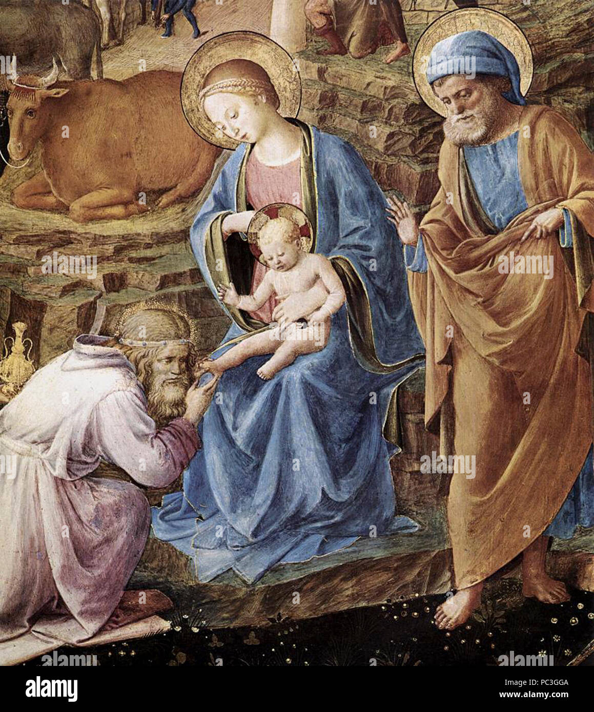 Lippi La Vierge in adoration 立体肖像画 File:Lippi, adorazione di annalena.jpg - Wikimedia Commons