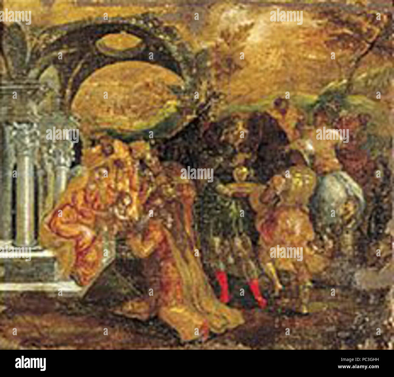 Adoration of the Magi Stock Photo - Alamy