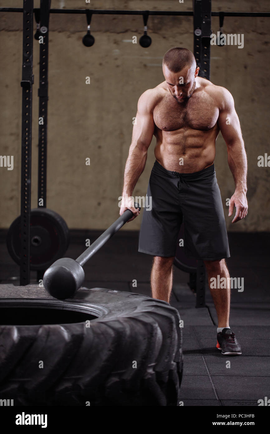 tire and sledgehammers as exercise equipment for bodybuilders. benefits